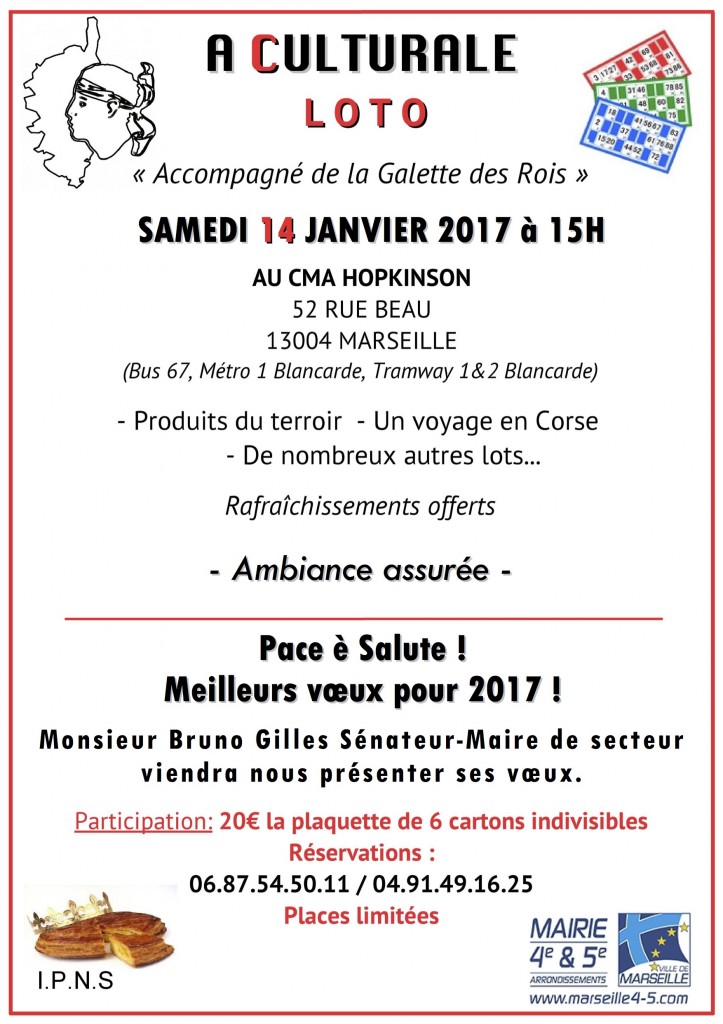 loto galette des rois 2017