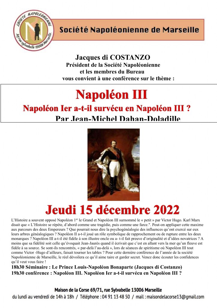 Affiche Napoleon III JMDD 15 09 22 OK