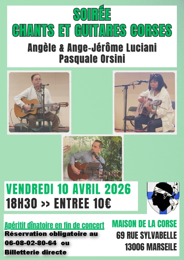 Chants et guitares corses